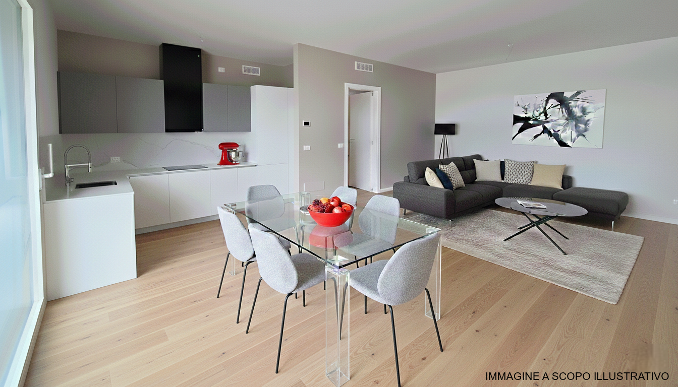 Trilocale con terrazzo in castel mella - zona parco giovanni paolo ii, Castel Mella