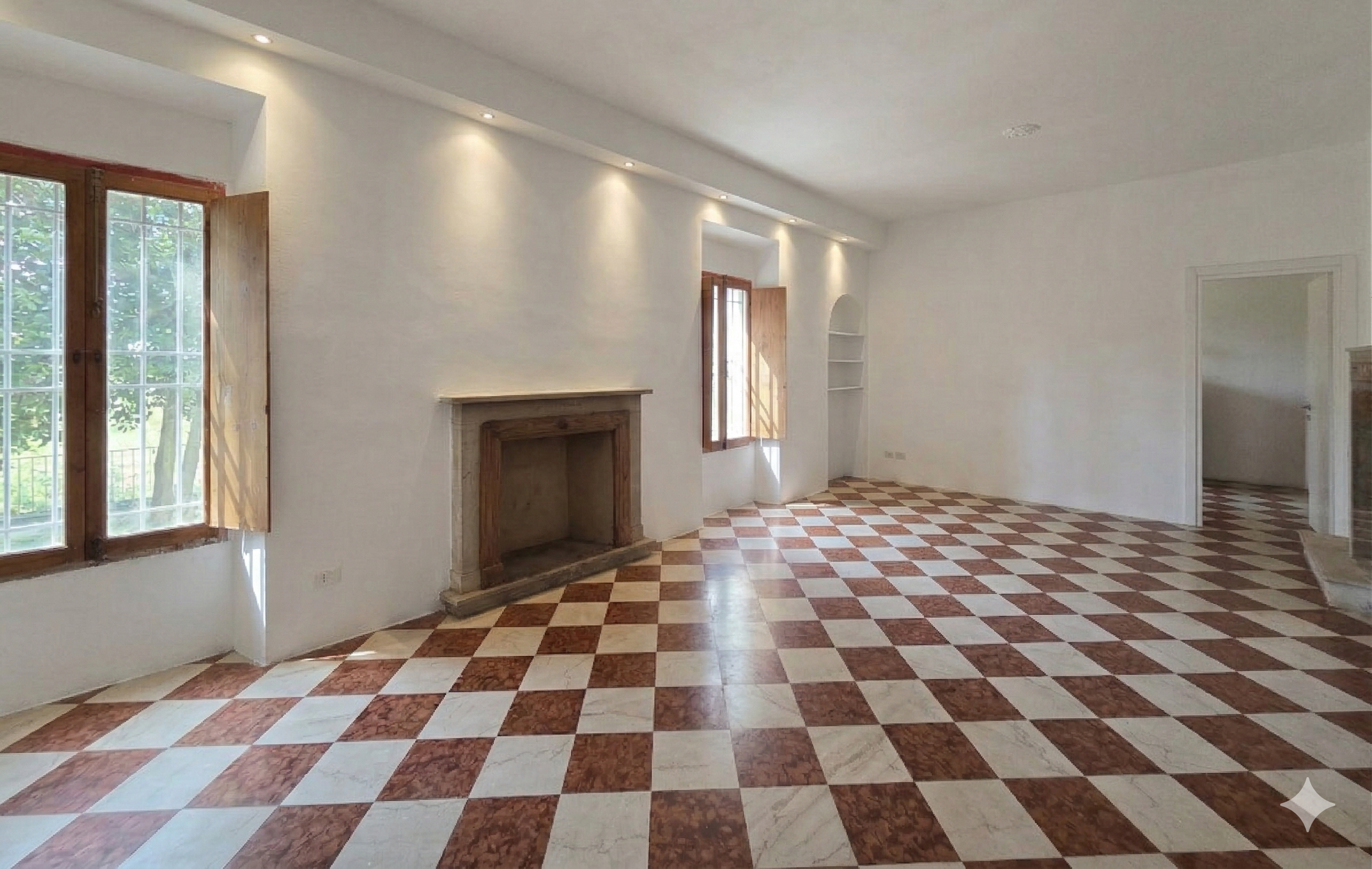 Quadrilocale con giardino in via panoramica, Brescia