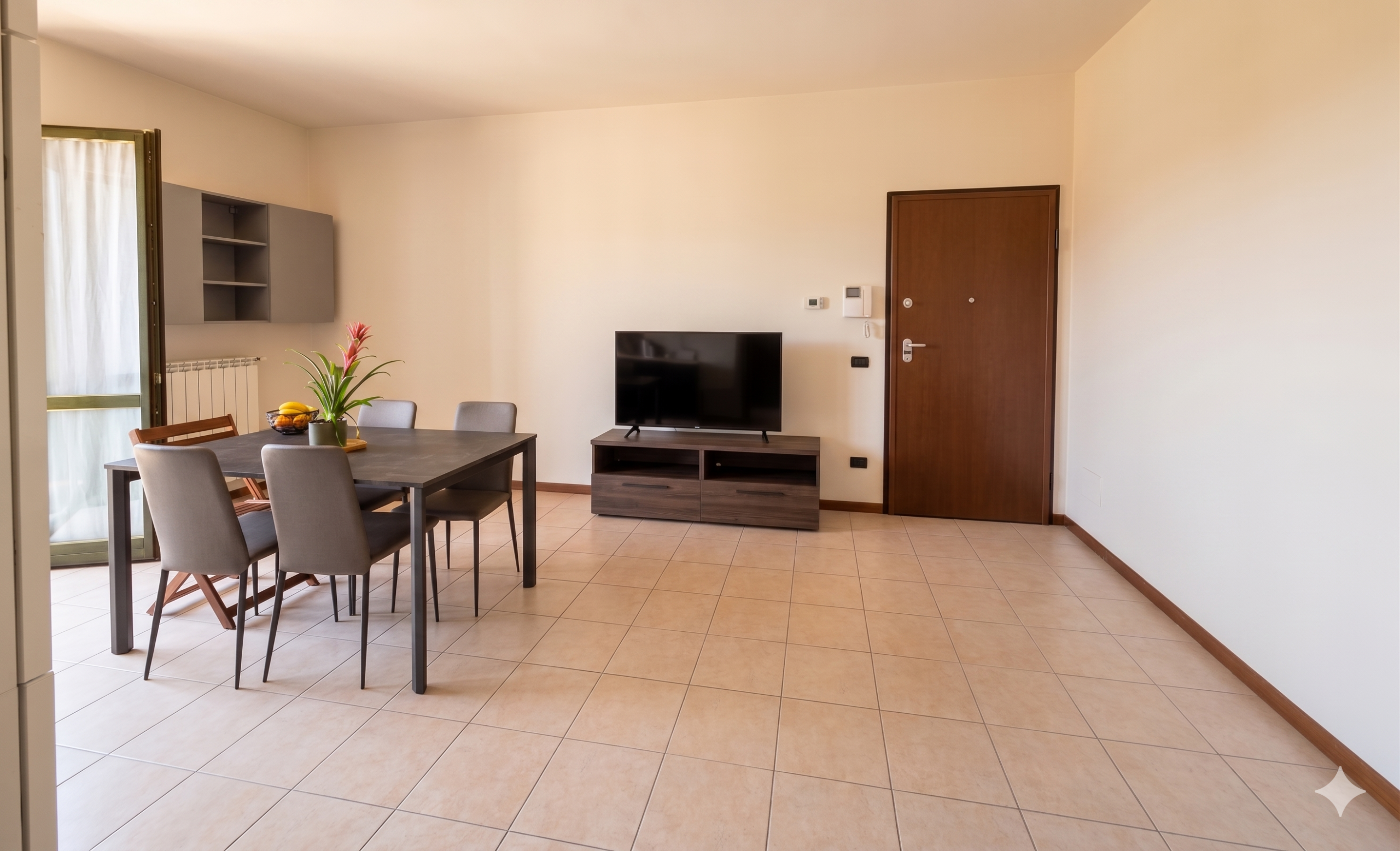 Bilocale con terrazzo in via piemonte, Brescia