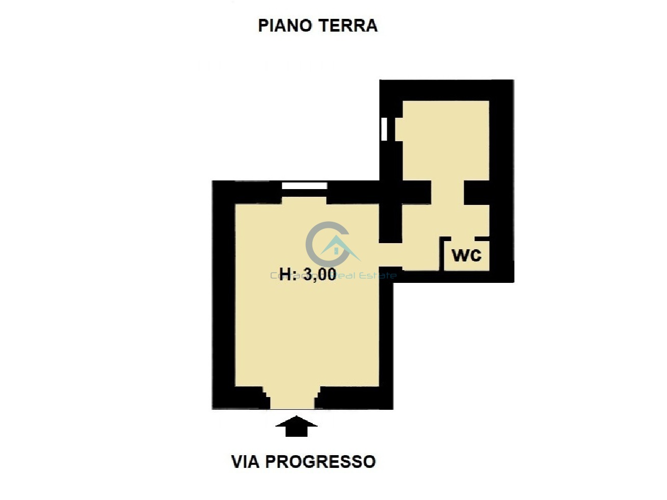 Locale commerciale in affitto in via progresso 34, Catanzaro