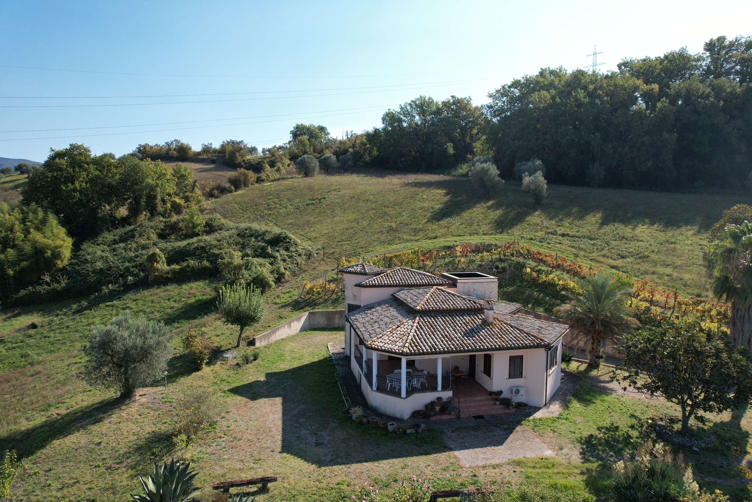 Villa con terrazzo in vocabolo colle 20, Alviano