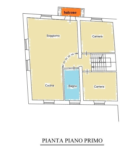 Appartamento con giardino in via versilia, Lucca