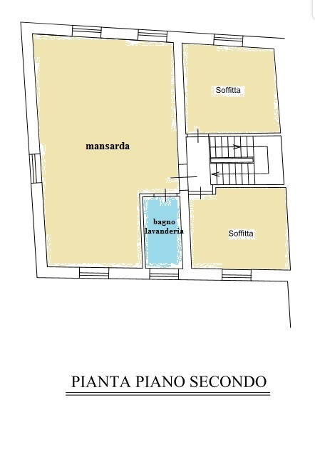 Appartamento con giardino in via versilia, Lucca