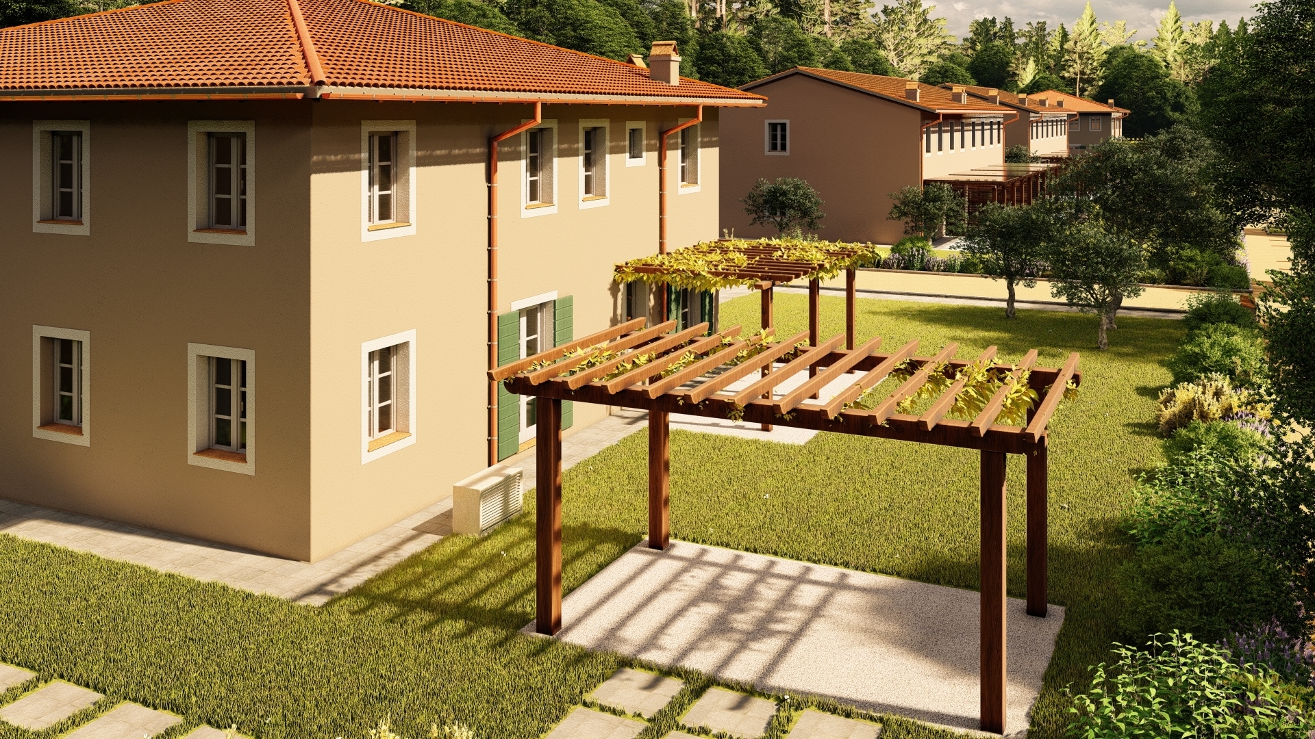 Quadrilocale con giardino in via delle gavine, Lucca