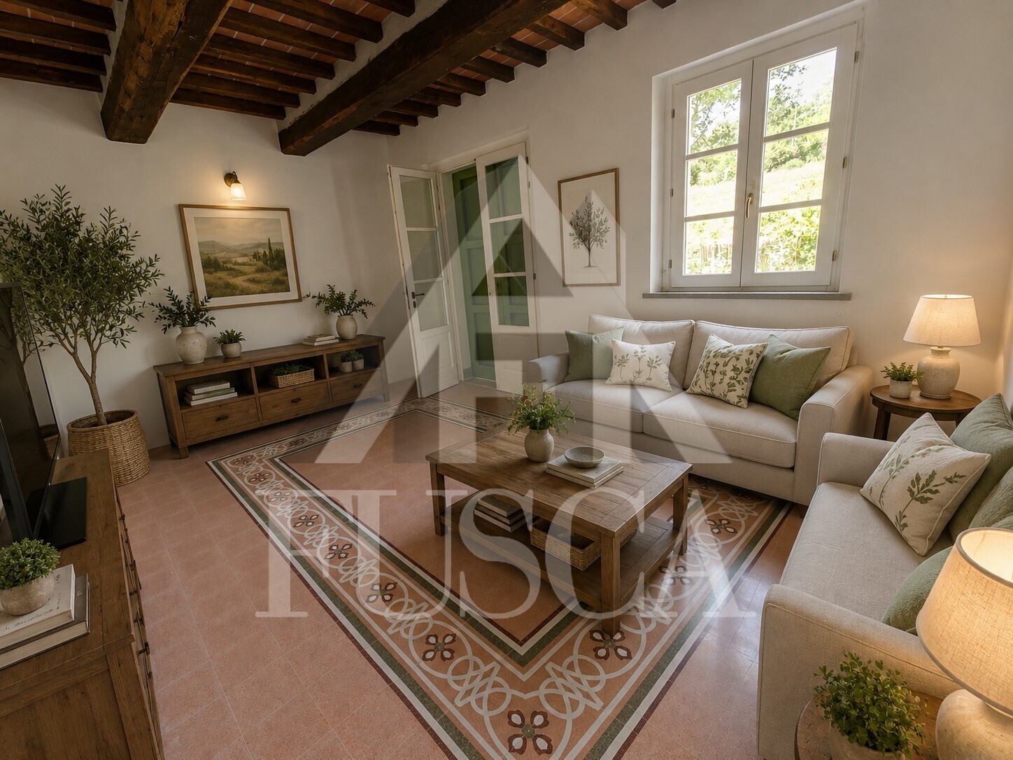 Casa indipendente con giardino in via delle gavine, Lucca