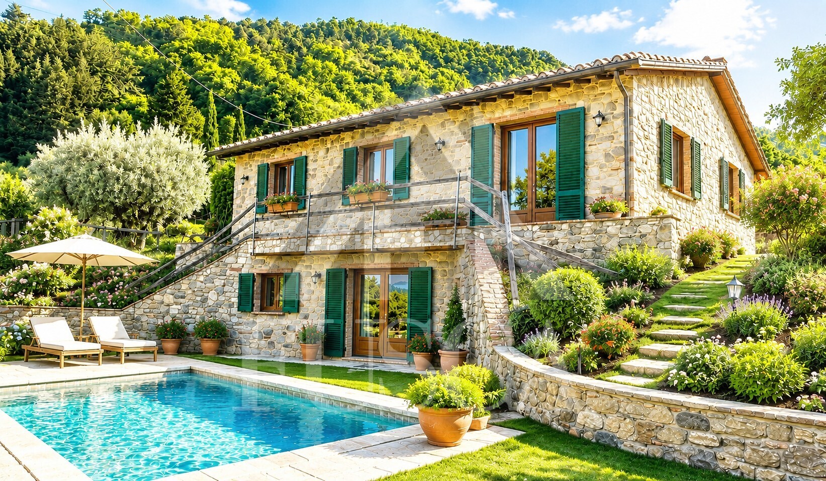 Rustico con giardino in via di matraia, Capannori