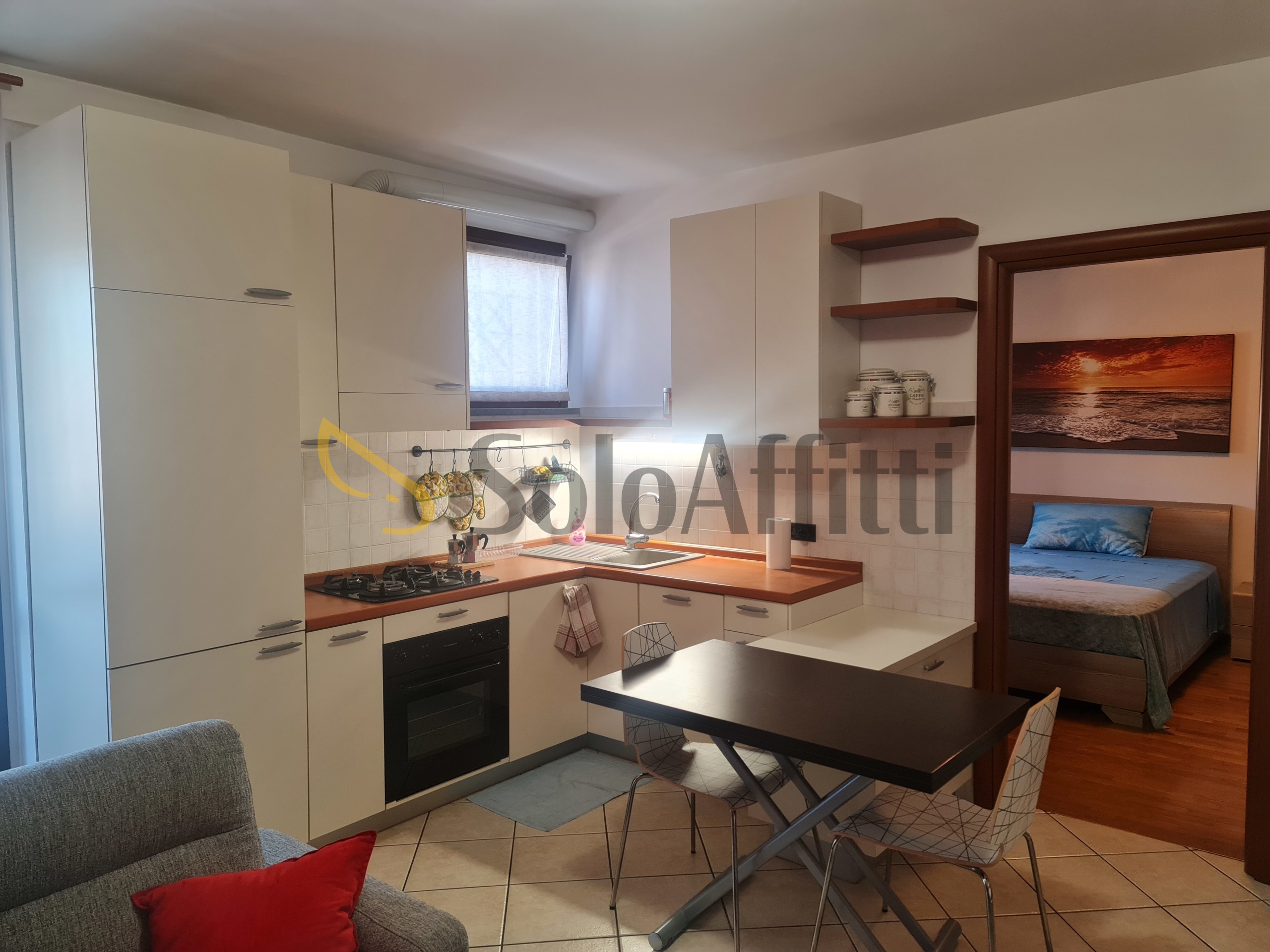 Bilocale con giardino a Caronno Pertusella