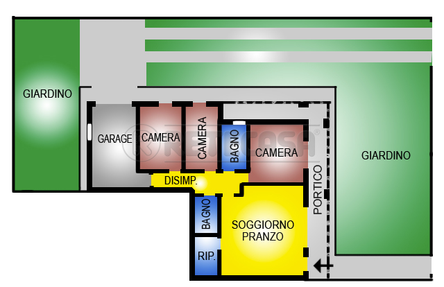 Casa indipendente con giardino, Villanova di Camposampiero mussolini