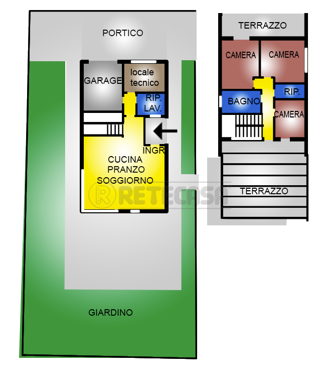 Casa indipendente con giardino, Borgoricco s. eufemia