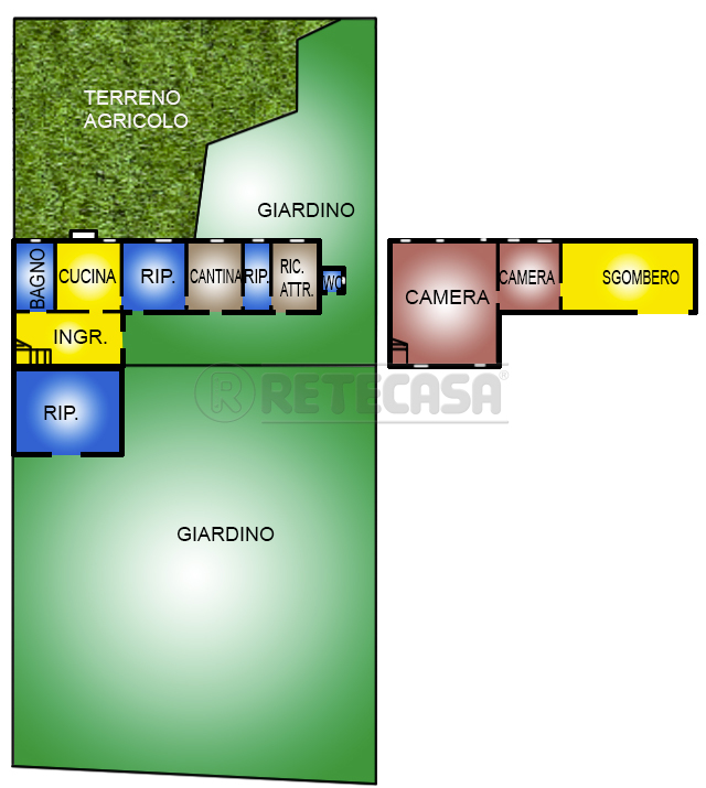 Casa indipendente con giardino a Borgoricco