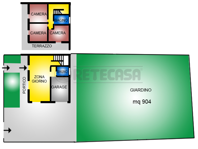Casa indipendente con giardino a Camposampiero