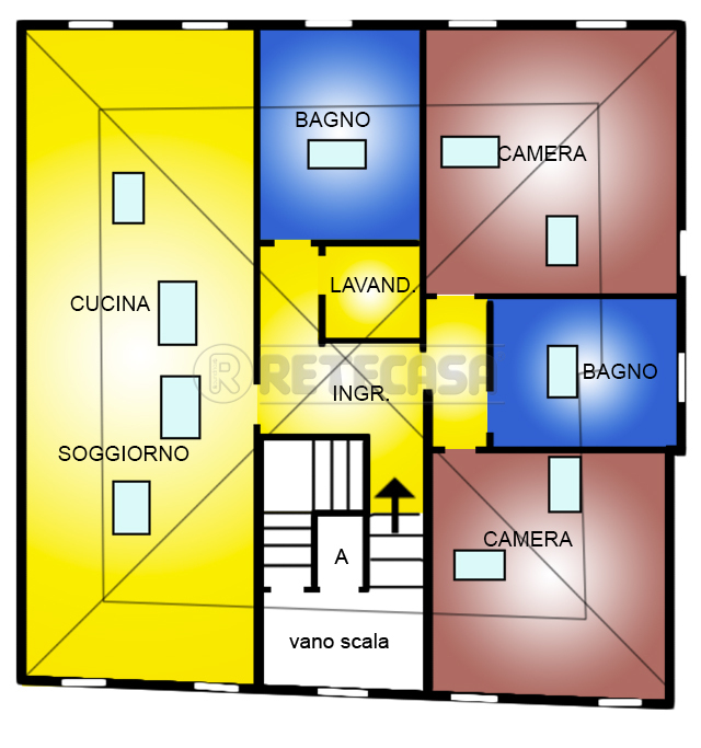 Monolocale con box doppio a San Giorgio delle Pertiche