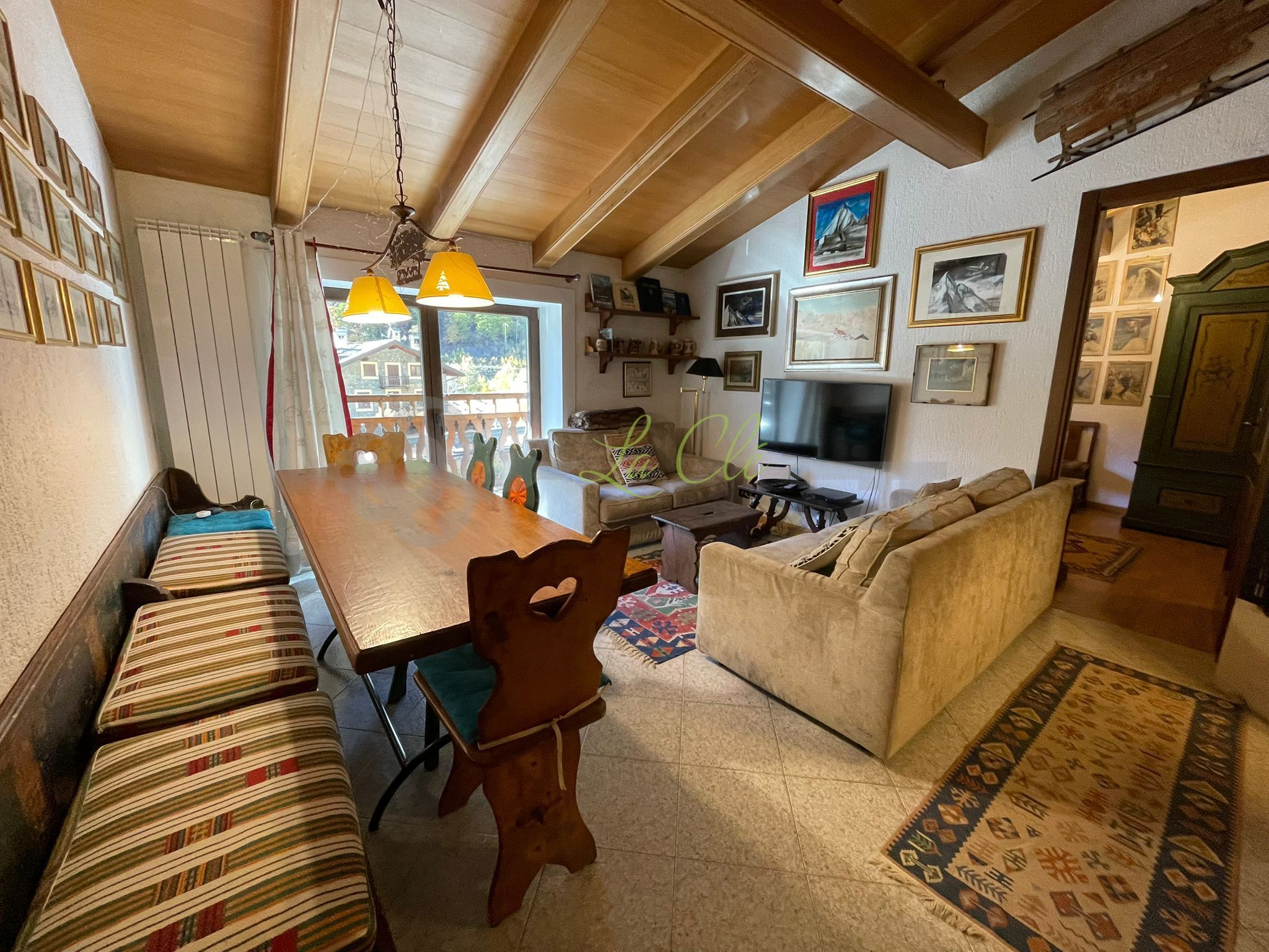 Trilocale in vendita, Courmayeur la saxe