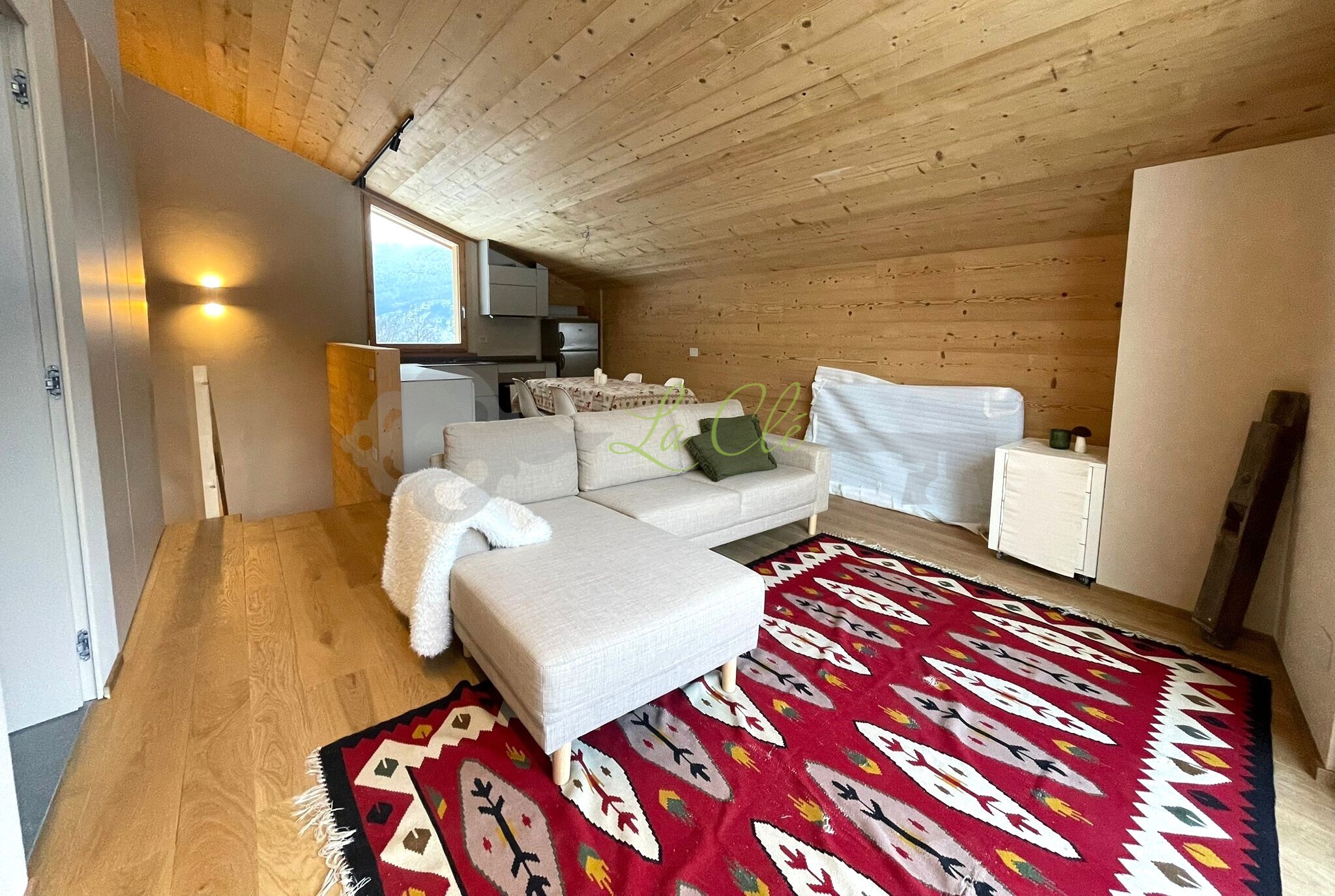 Mansarda nuova, Pr�-Saint-Didier verrand