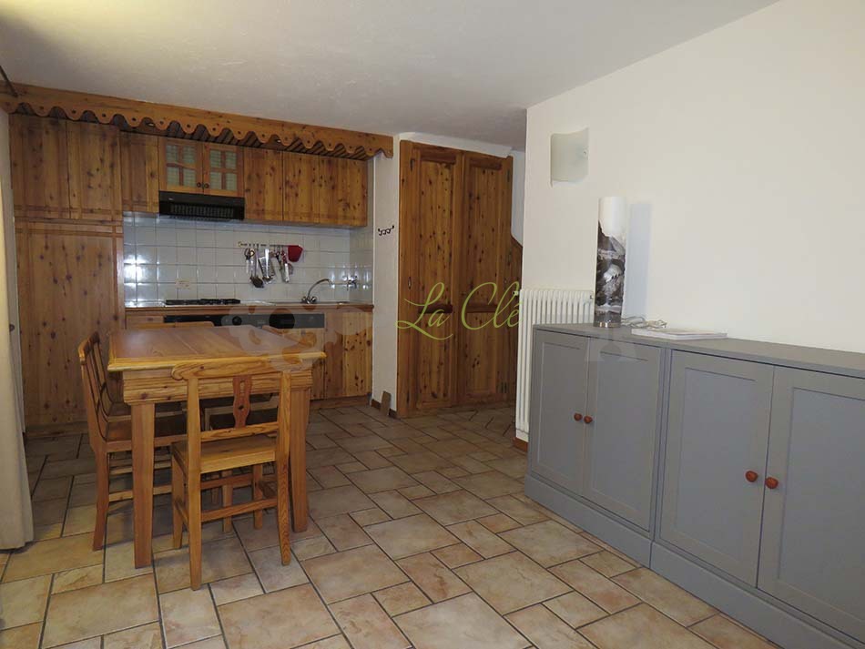 Quadrilocale con giardino, Courmayeur dolonne