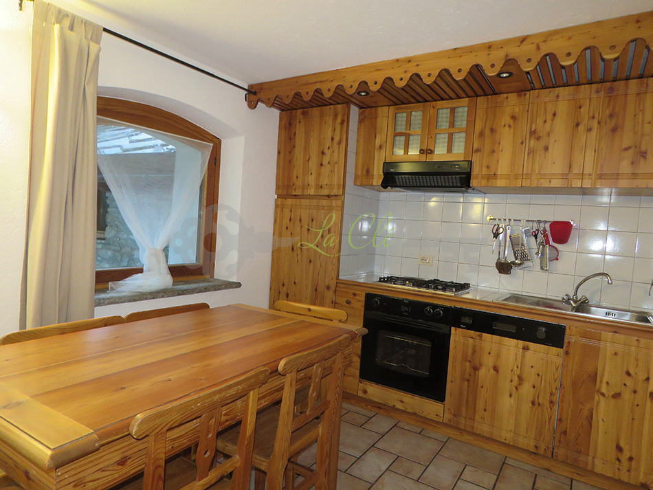 Quadrilocale con giardino, Courmayeur dolonne