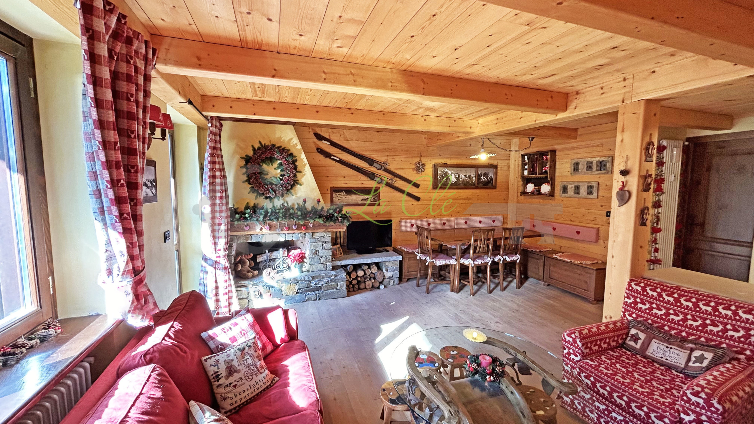 Trilocale con giardino in route mont blanc 44, Courmayeur