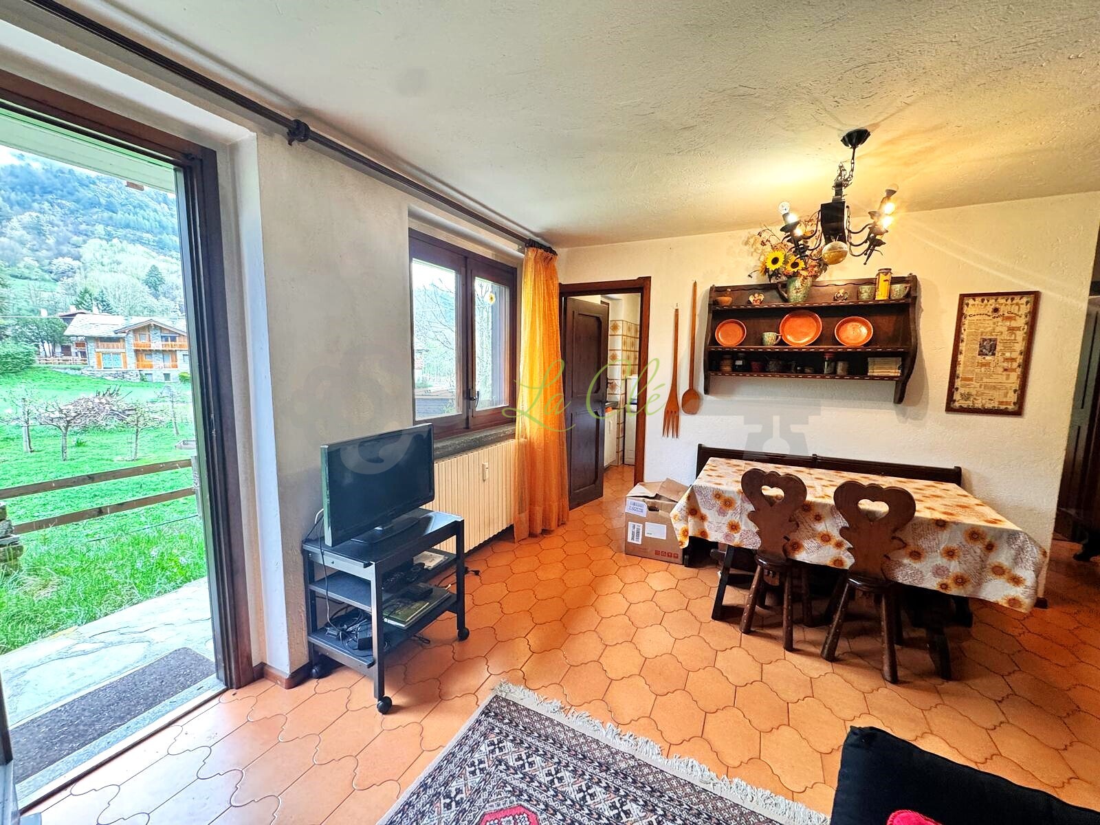 Bilocale con giardino, Morgex ruine