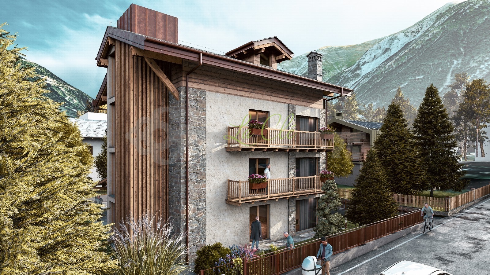 Quadrilocale con terrazzo, Morgex ruine