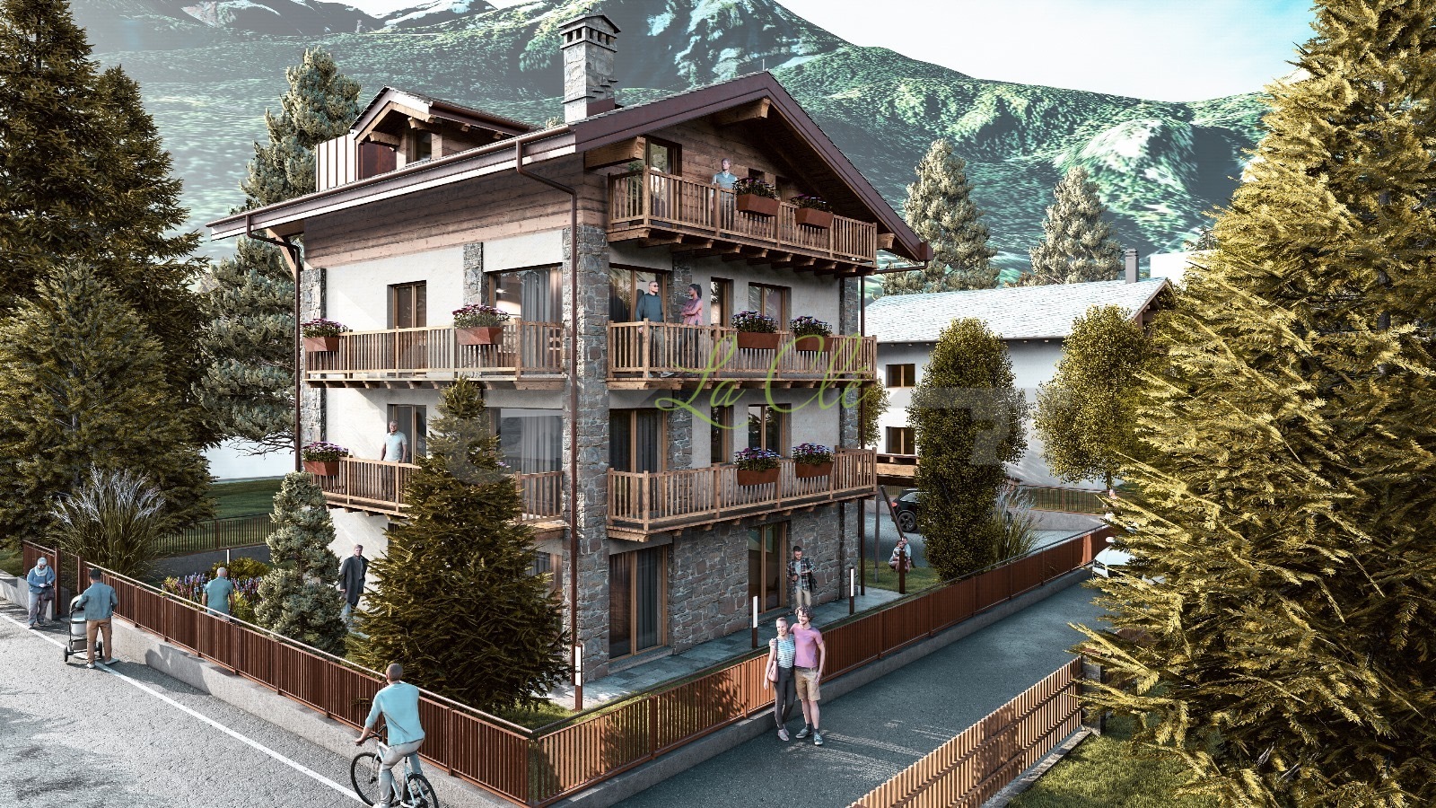 Quadrilocale con terrazzo, Morgex ruine