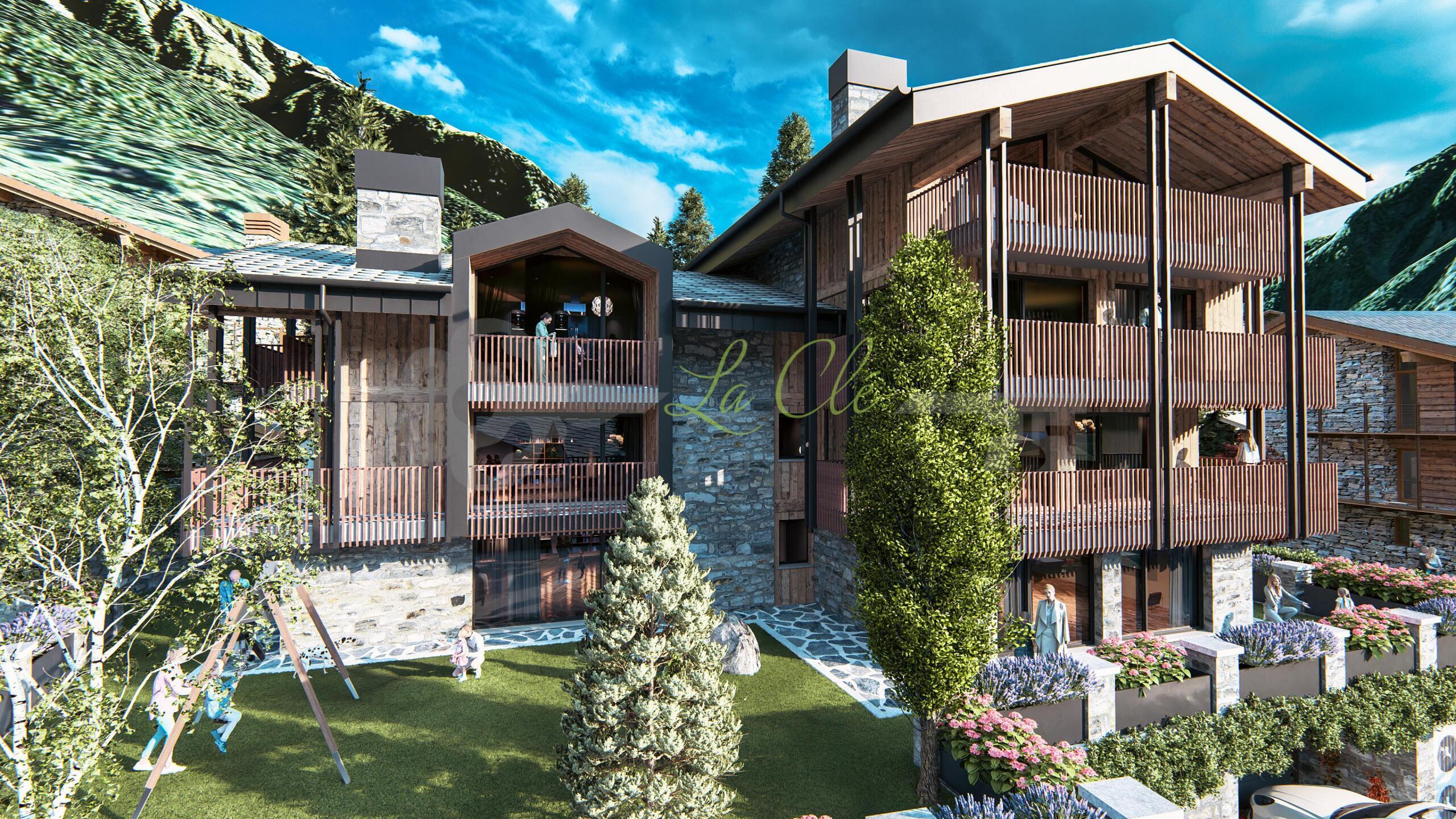 Quadrilocale nuovo, Courmayeur centro