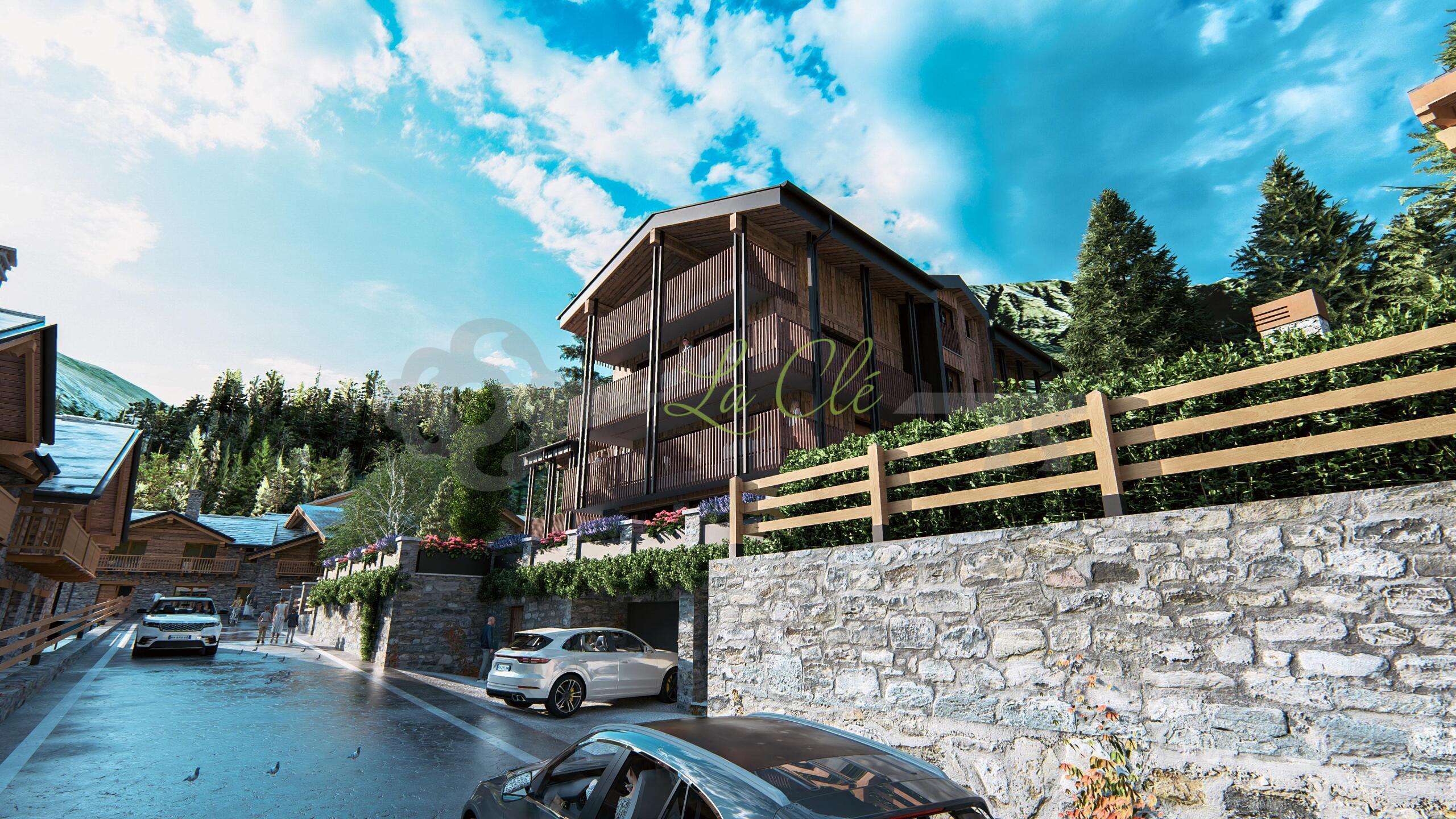 Quadrilocale nuovo, Courmayeur centro