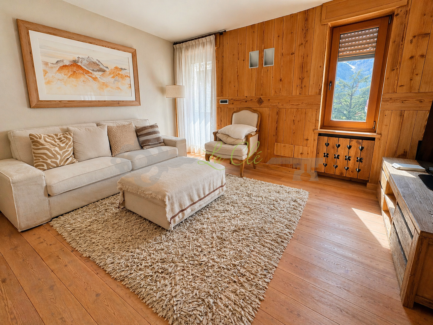 Bilocale con box, Courmayeur centro