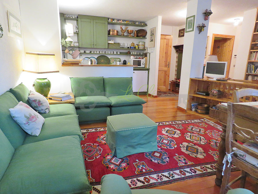 Quadrilocale con giardino in via hermitage 2, Courmayeur