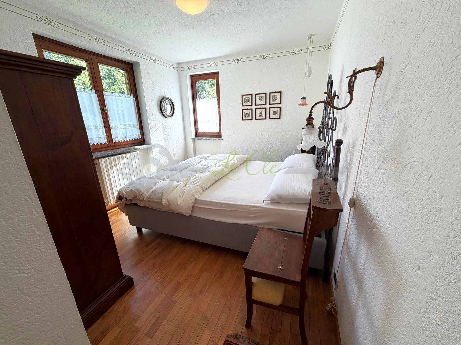 Trilocale con giardino, Courmayeur entrelevie