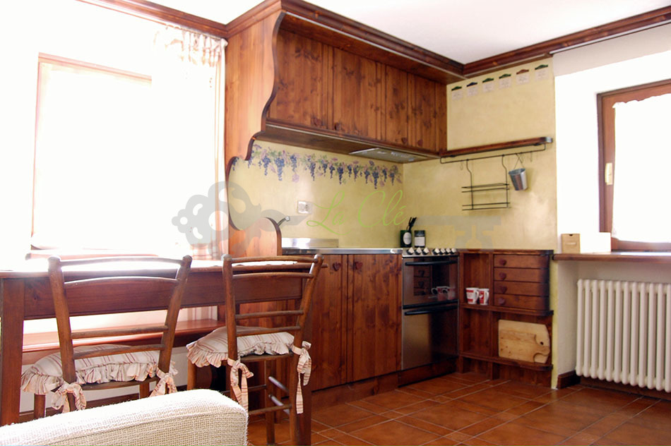 Bilocale con giardino in via grapillon 7, Courmayeur