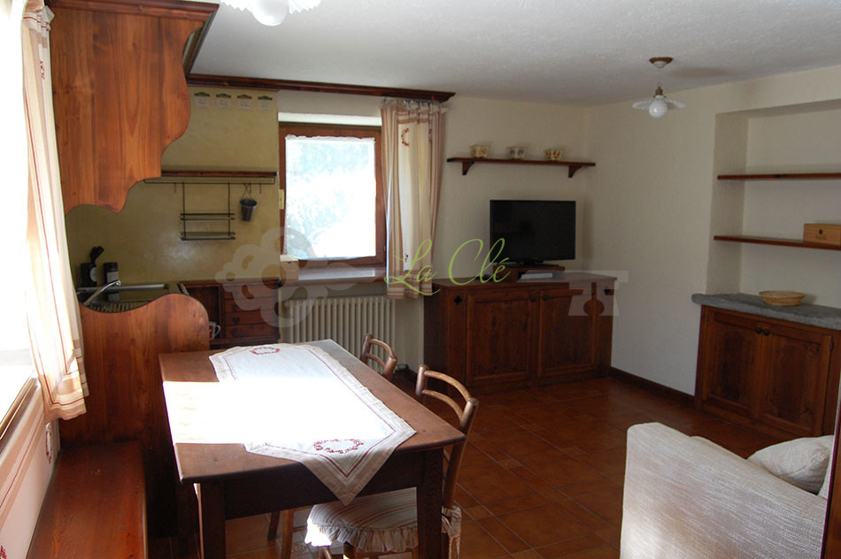 Bilocale con giardino in via grapillon 7, Courmayeur