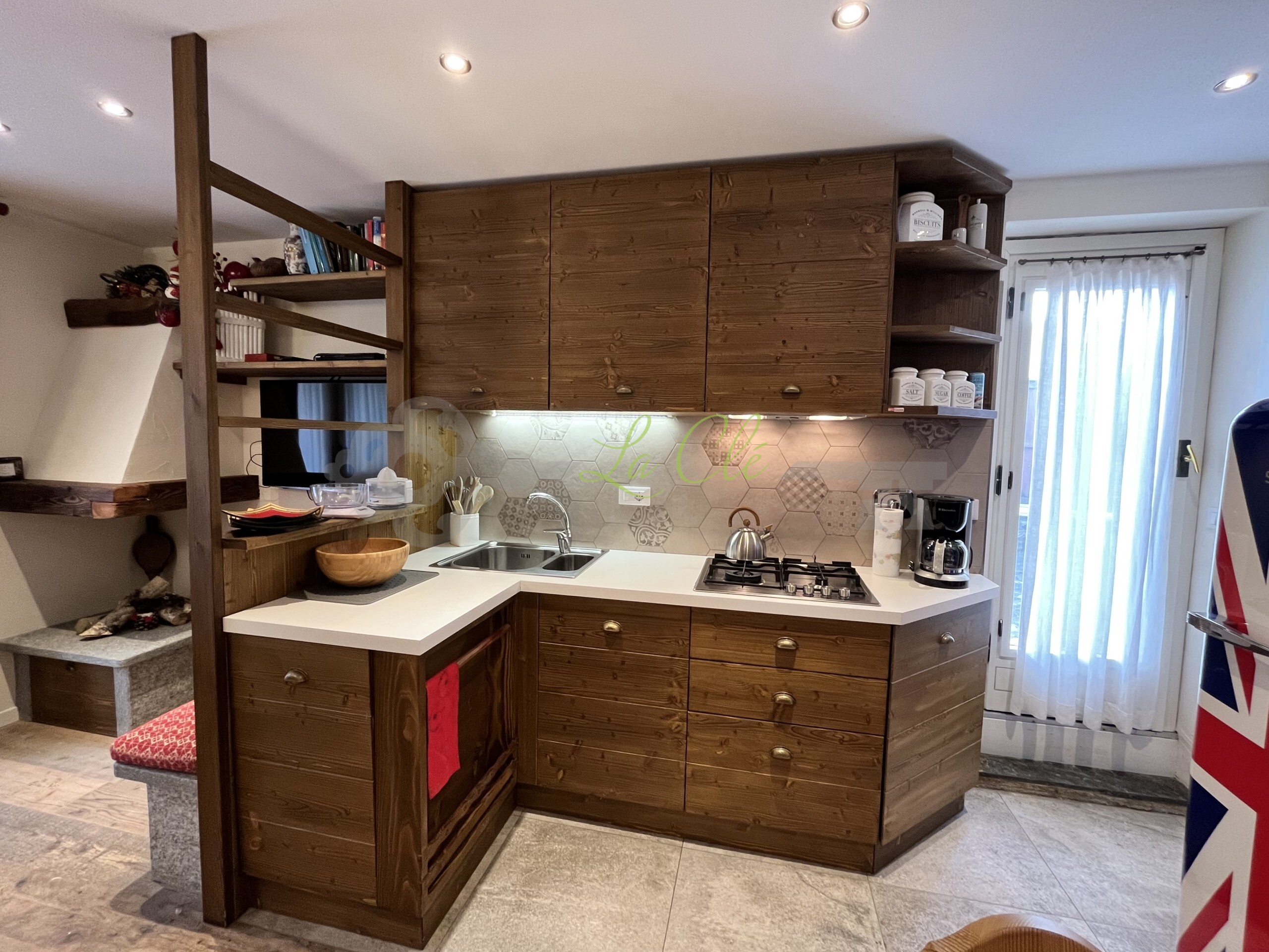Trilocale con terrazzo in rue dent du geant, Pr�-Saint-Didier