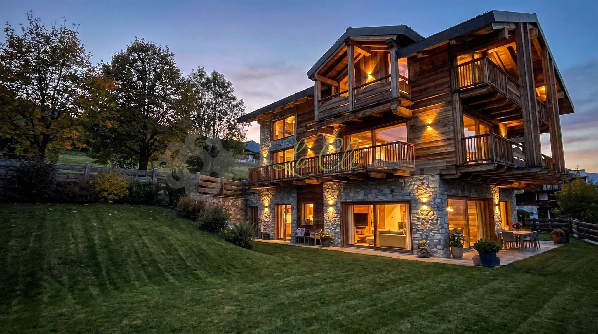 Casa indipendente con giardino in strada del pussey 23, Courmayeur