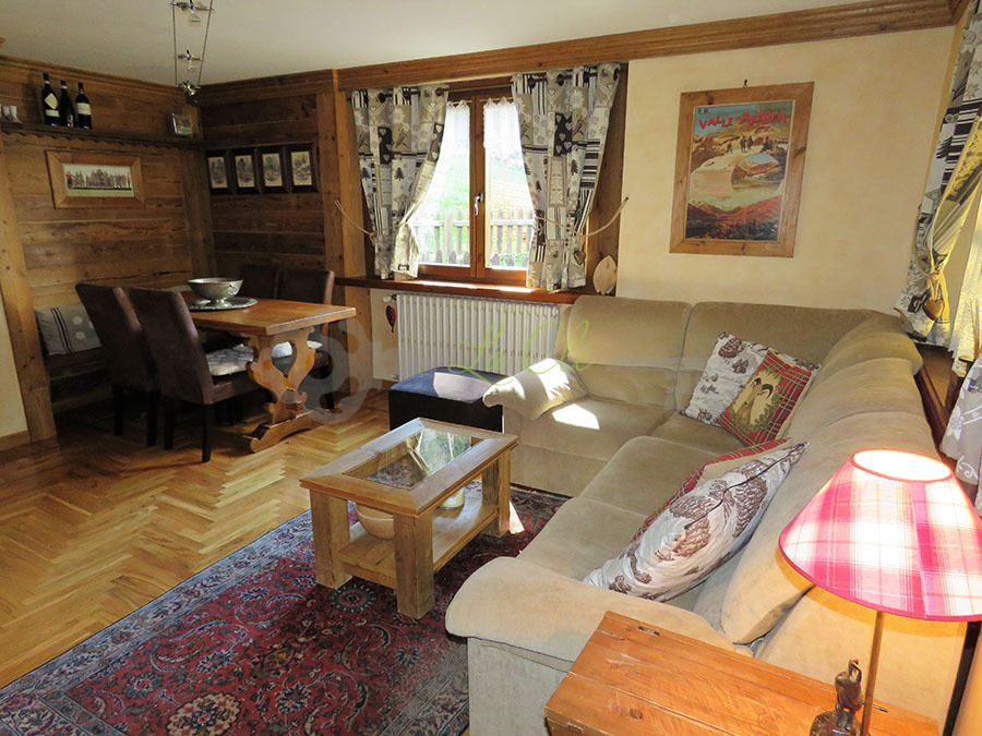 Trilocale con giardino in via guglielmo marconi 66, Courmayeur