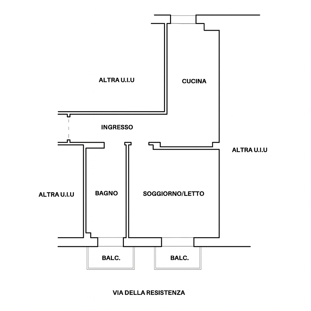 Trilocale in vendita a San Giuliano Milanese