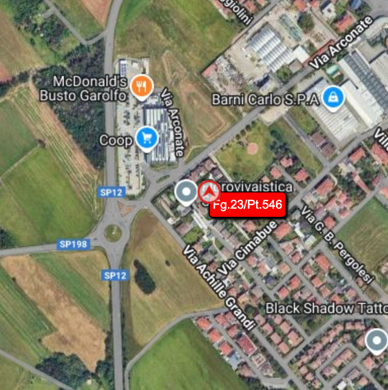 Box/Garage 13mq in vendita a Busto Garolfo