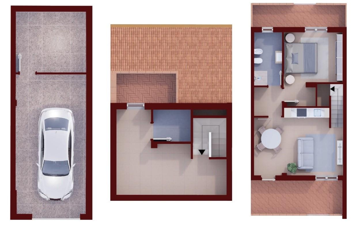 Trilocale con giardino, Reggello pietrapiana