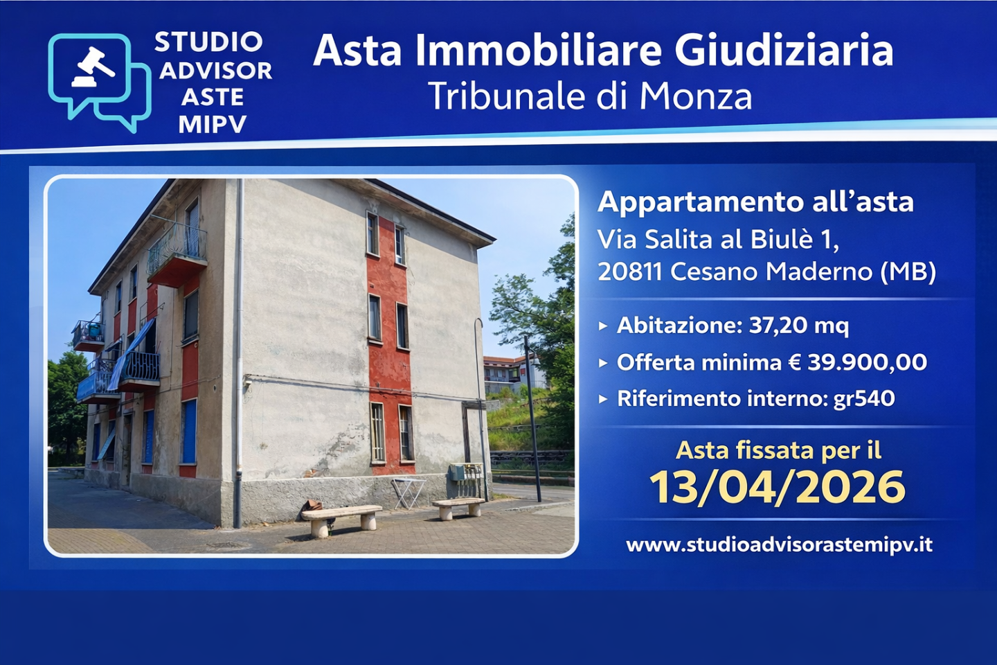 Trilocale in vendita a Cesano Maderno