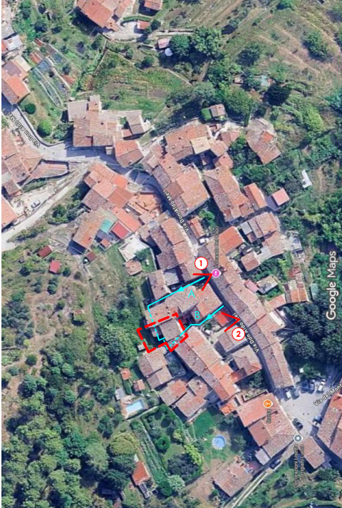 Casa indipendente con giardino, Capannori ruota