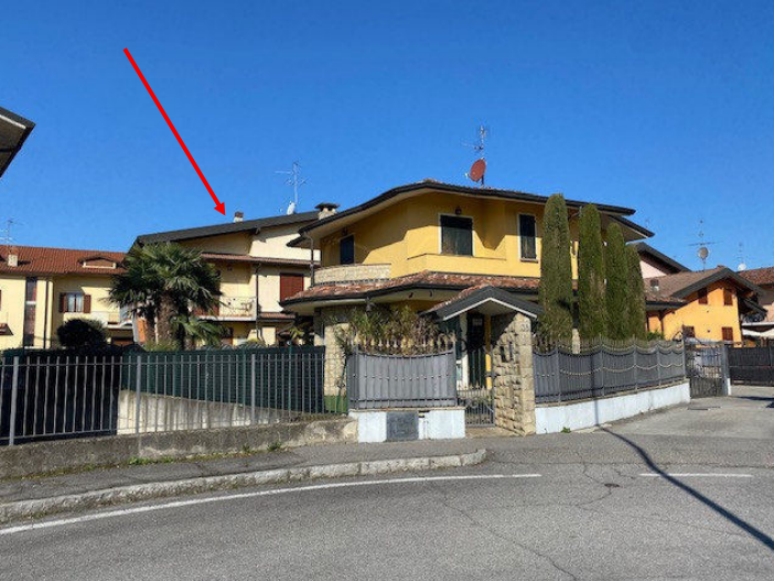 Quadrilocale con giardino a Ghisalba