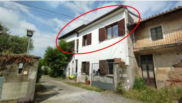 Trilocale con giardino a Uboldo