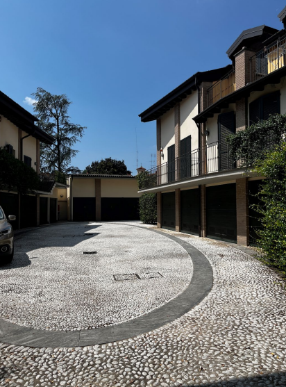 Trilocale con giardino a Nerviano