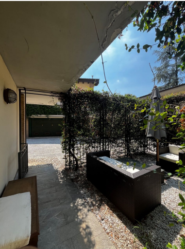 Trilocale con giardino a Nerviano
