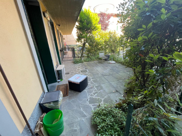 Appartamento con giardino a Stezzano