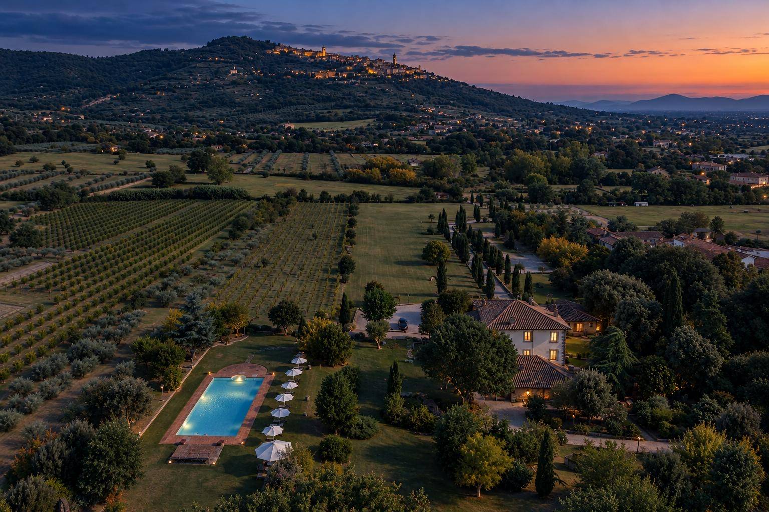 Villa storica in vendita a Cortona, Sodo