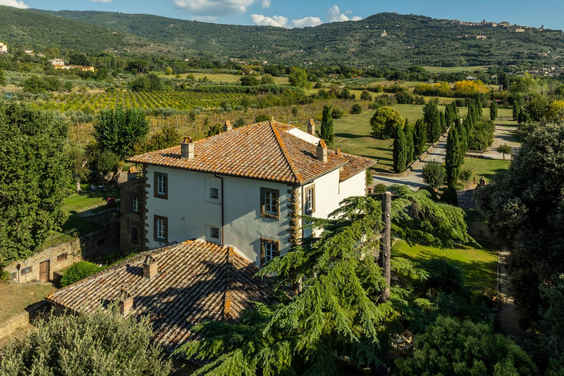 Villa storica in vendita a Cortona, Sodo