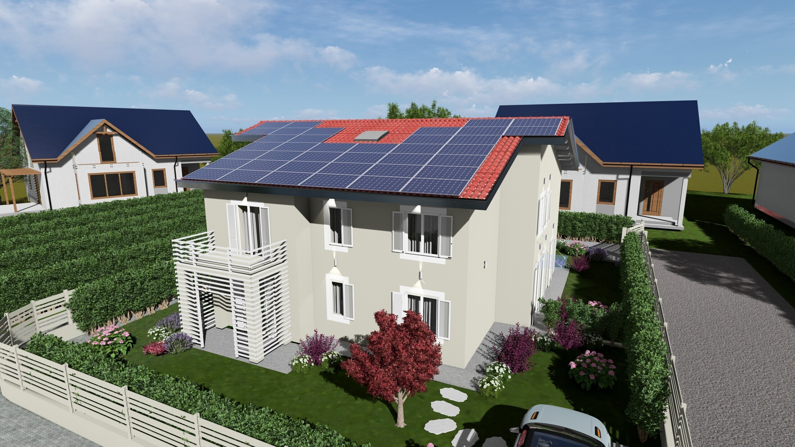 Villetta a schiera con giardino in via bologna 15, Castelnuovo Magra