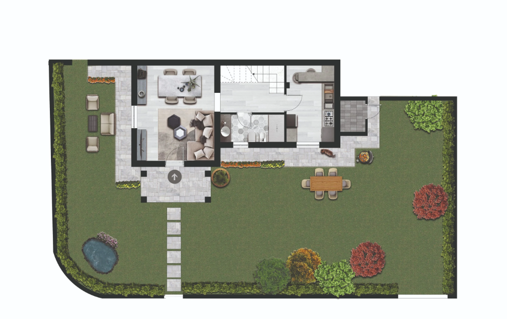 Villetta a schiera con giardino in via bologna 15, Castelnuovo Magra