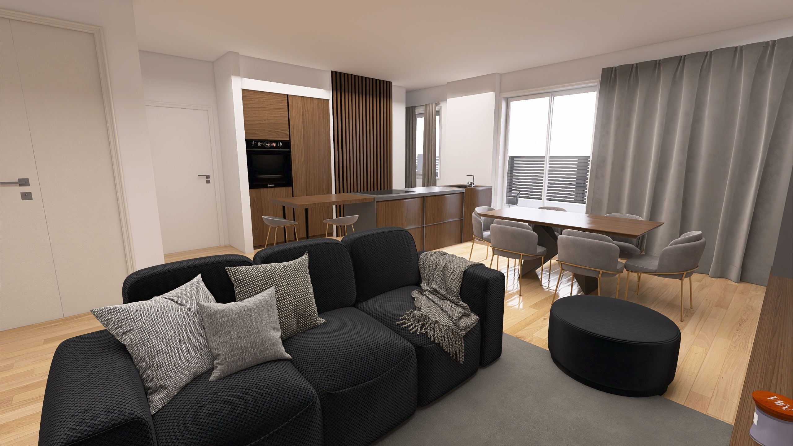 Trilocale con terrazzo in via castelmaraldo 15, Modena