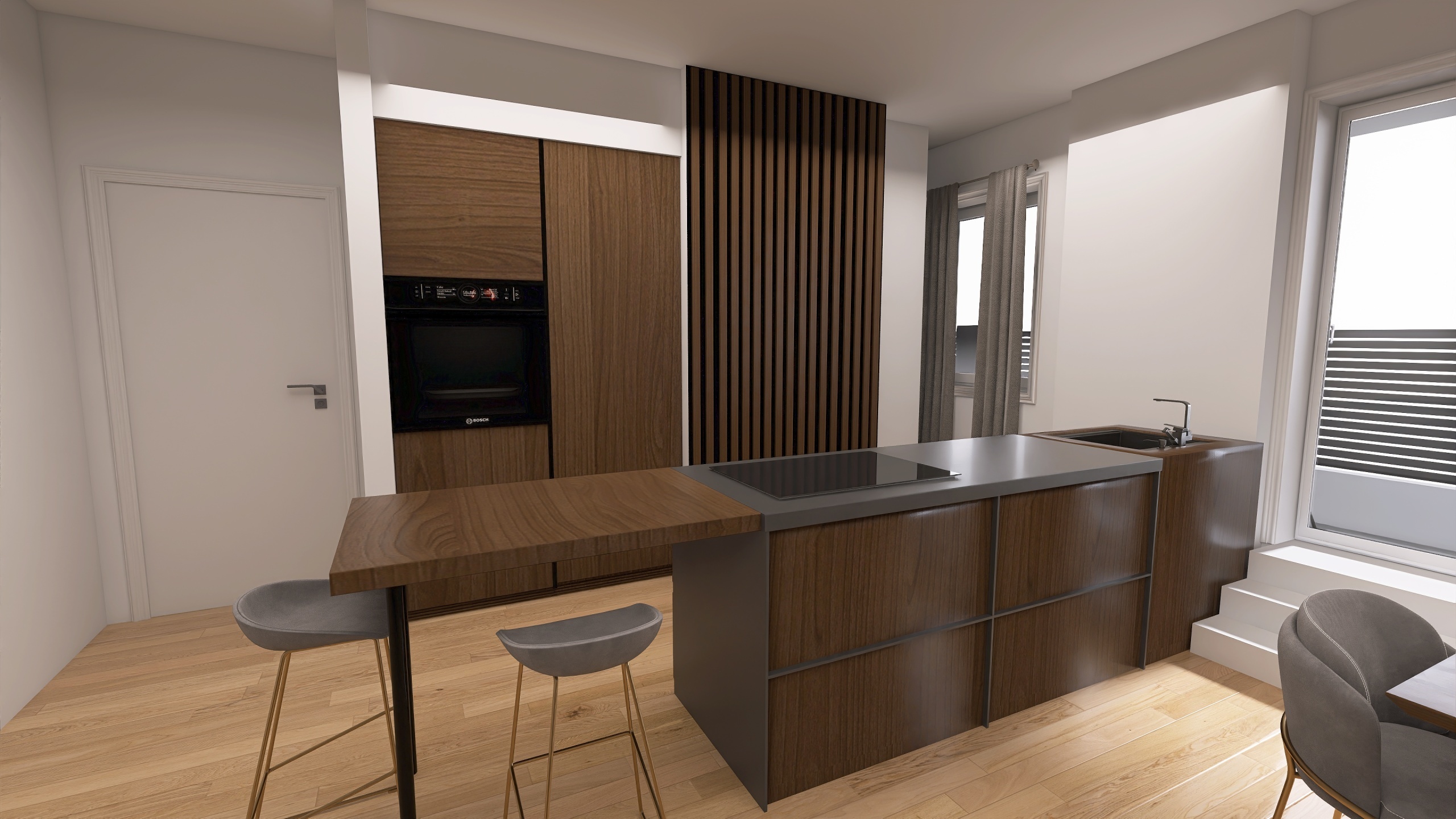 Trilocale con terrazzo in via castelmaraldo 15, Modena